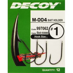 Крючок Decoy M-004 Bait Holder 02, 12 шт/уп