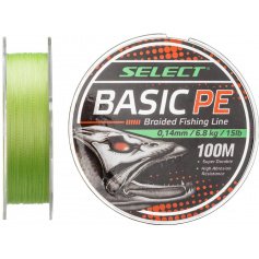 Шнур Select Basic PE 150m (салат.) 0.14mm 15LB/6.8kg