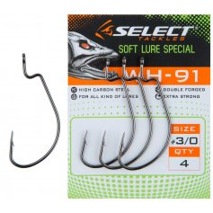Гачок Select WH-91 3/0, 4 шт/уп