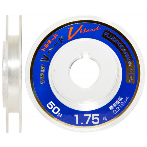 Флюорокарбон Sunline FC Tornado V Hard HG 50м #1,75 0.219мм 3,5кг