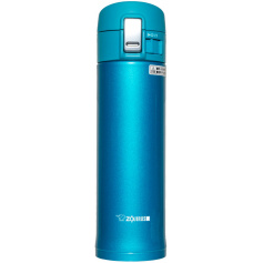 Термокружка ZOJIRUSHI SM-KB48AW 0.48 л голубой металлик