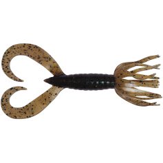 Силикон Keitech Little Spider 3.5" #207 Green Pumpkin PP. Blue FLK