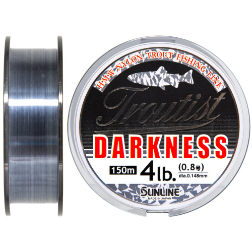 Лісочка Sunline Troutist Darkness HG 150м #1.25/0.185мм