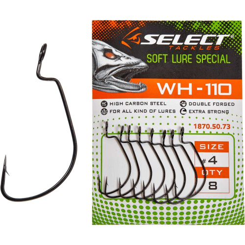 Гачок Select WH-110 4, 8 шт/уп