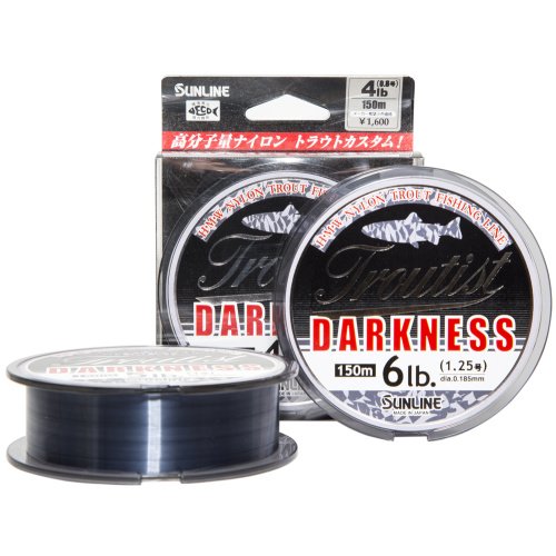 Лісочка Sunline Troutist Darkness HG 150м #1.25/0.185мм