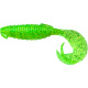 Силикон Keitech Flapper Grub 4" #424 Lime Chartreuse