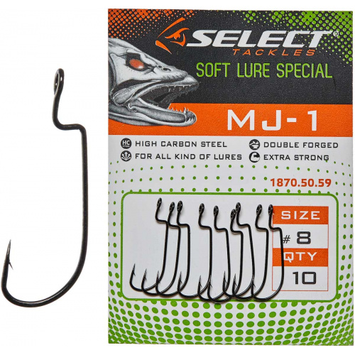 Крючок Select MJ-1 10, 10 шт/уп