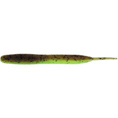 Силикон Keitech Sexy Impact 3.8" #401 Green Pumpkin/Chartreuse