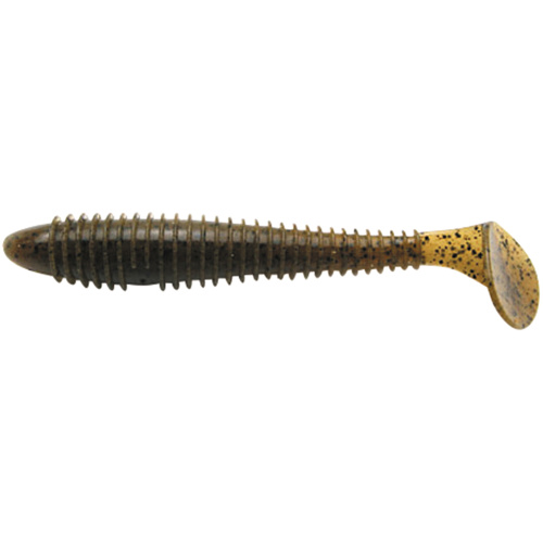 Силикон Keitech Swing Impact Fat 3.3" #101 Green Pumpkin PP