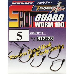 Крючок Decoy Shot Guard Worm 100 3, 5шт