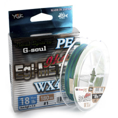 Шнур YGK G-Soul EGI Metal 180m #0.4 8lb 3.63kg