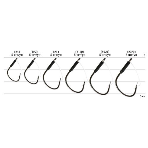 Крючок Decoy Worm 105 Cover Finesse 4 (5 шт/уп)