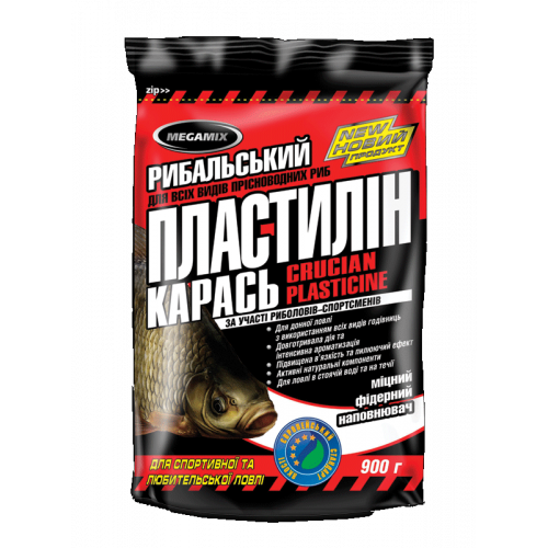 Пластилин Megamix 0,5 кг Карась