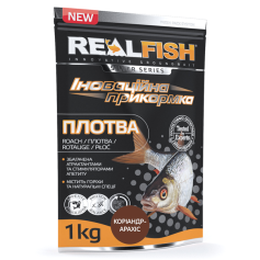 Прикормка RealFish Плотва Миндаль-ваниль