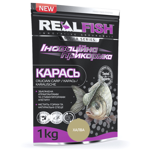 Прикормка RealFish Карась халва