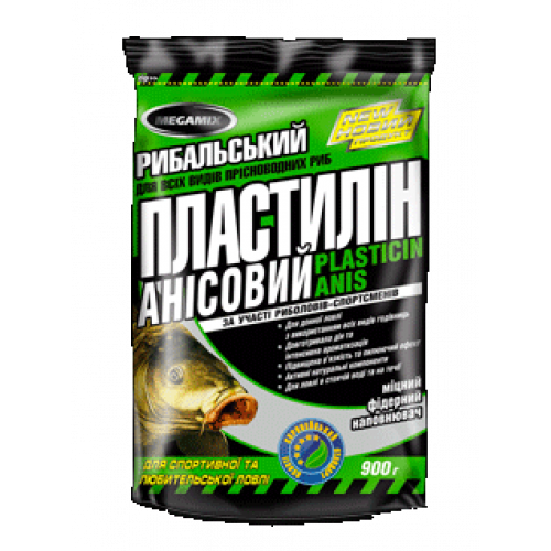 Пластилин Megamix 0,5 кг Анисовый