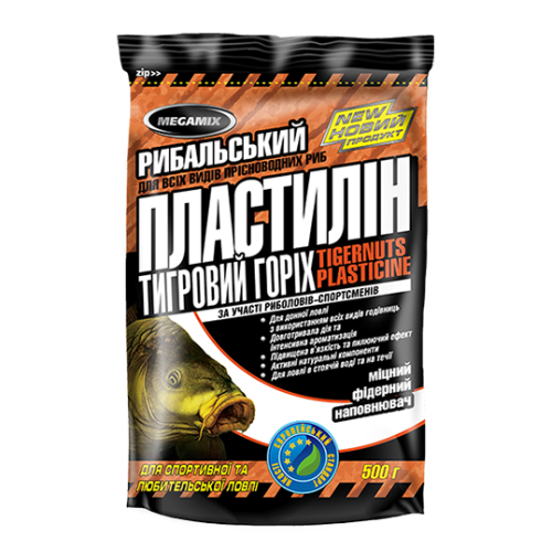 Пластилін Megamix 0,5 кг Тигровий Горіх
