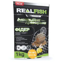 Прикормка RealFish Фидер Бисквит ваниль
