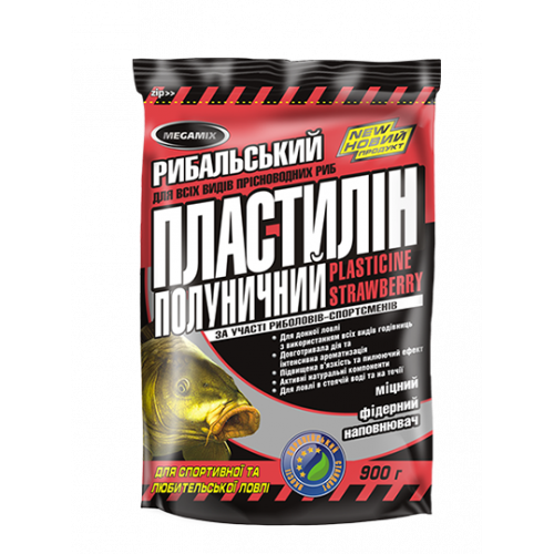 Пластилин Megamix 0,5 кг Клубничный
