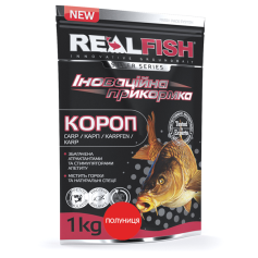 Прикормка RealFish Карп клубника
