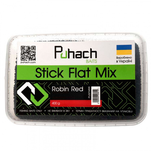 Пеллетс Puhach Baits Stick-Flat Mix Robin Red