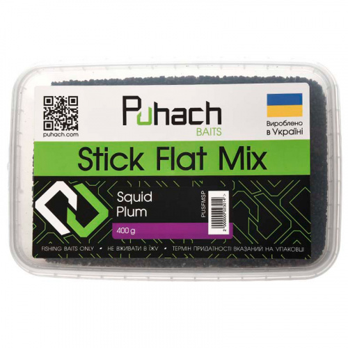 Пеллетс Puhach Baits Stick-Flat Mix Squid Plum