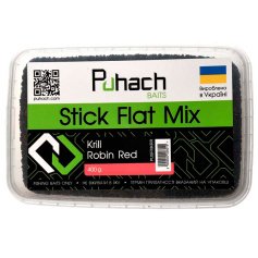 Пеллетс Puhach Baits Stick-Flat Mix Krill Robin Red
