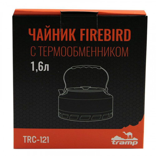 Чайник Tramp TRC-121 из анодированного алюминия с теплообменником 1.6 л