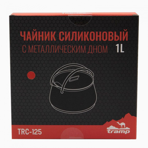 Чайник Tramp TRC-125 силіконовий з металевим дном 1л Терракот
