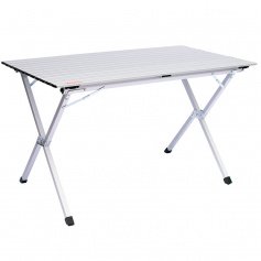 Стіл з алюмінієвою стільницею Tramp Roll-120 TRF-064 120x60x70см