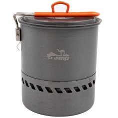 Котелок Tramp TRC-118 из анодированного алюминия с теплообменником 1.5 л